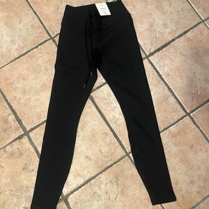 Fabletics Kids Black Leggings